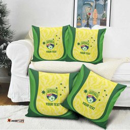 Australia Football Custom Pillow Cover Go Socceroos Grunge Sporty Style LT14