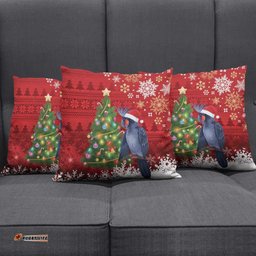 Australia Palm Cockatoo Christmas Pillow Cover Goliath Cockatoo Santa Merry Chrissie LT14