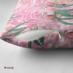 Australia Galah Aboriginal Pillow Cover Breast Cancer Awareness LT7