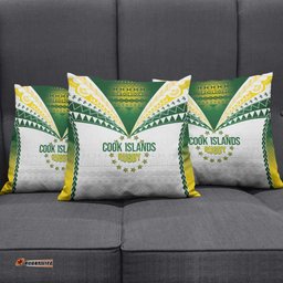 Cook Islands Rugby Pillow Cover Kuki's Aitu Champions LT7