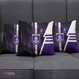 Fremantle Dockers Pillow Cover Modern Geometric Sports Graphic Style TS04
