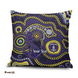Dockers NAIDOC Week 2026 Personalised Pillow Cover 50 Years of Deadly Aboriginal Art LT14