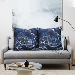Geelong Cats NAIDOC Week 2026 Personalised Pillow Cover 50 Years of Deadly Aboriginal Art LT14