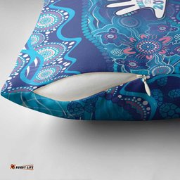 NAIDOC Week 2026 Pillow Cover Turtle Dream On The Waves DT05