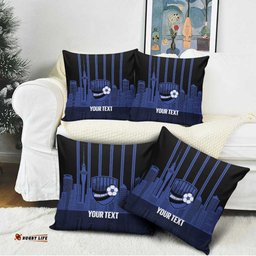 New Zealand Auckland Football Custom Pillow Cover Go City of Sails Est 2025 LT14