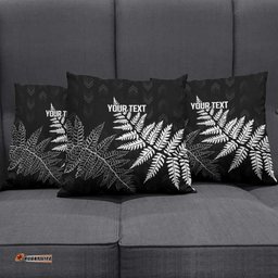New Zealand Lawn Bowls Personalized Pillow Cover Wrap-Around Silver Fern LT7