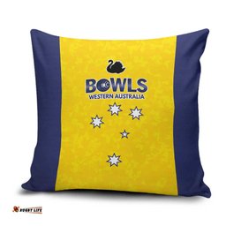 Western Australia Lawn Bowls Pillow Cover Aussie Minimalist Style LT9