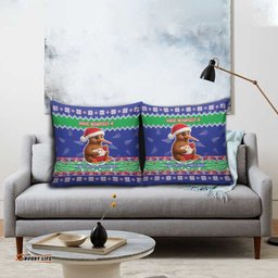 New Zealand Christmas Pillow Cover Have Yourself A Kiwi-tastic Christmas LT05
