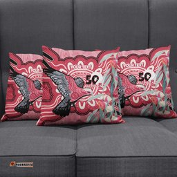 Personalised Australia Galah NAIDOC Week 2026 Pillow Cover 50 Years of Deadly Aboriginal Art LT14