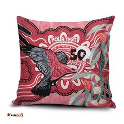 Personalised Australia Galah NAIDOC Week 2026 Pillow Cover 50 Years of Deadly Aboriginal Art LT14