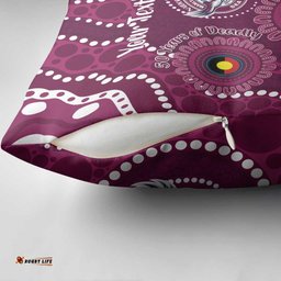 Sea Eagles NAIDOC Week 2026 Personalised Pillow Cover 50 Years of Deadly Aboriginal Art LT14
