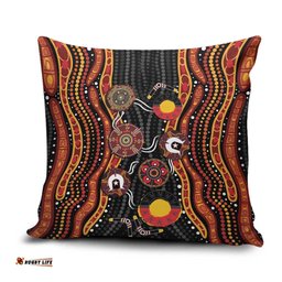 NAIDOC Week 2026 Pillow Cover Together We Rise Together We Stay Deadly LT9