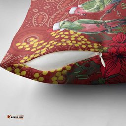 Merry Chrissie Australia King Parrots Pillow Cover Aboriginal Art LT7