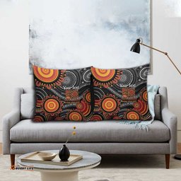NAIDOC Week 50 Years Deadly Personalised Pillow Cover Aboriginal Art LT14