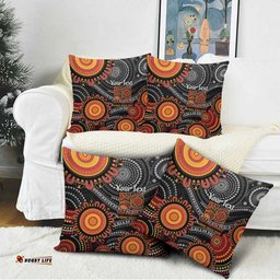NAIDOC Week 50 Years Deadly Personalised Pillow Cover Aboriginal Art LT14