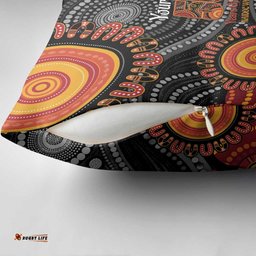 NAIDOC Week 50 Years Deadly Personalised Pillow Cover Aboriginal Art LT14