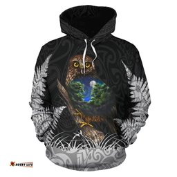 Morepork New Zealand Hoodie