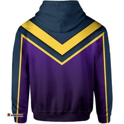 Melbourne All Over Hoodie Thunder