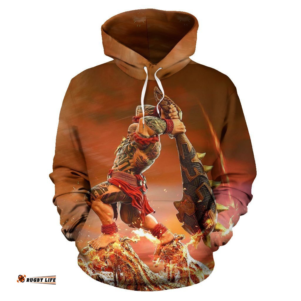 Tumatauenga The Maori God Of War New Zealand Hoodie