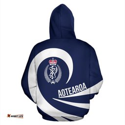 Aotearoa Zip Up Hoodie Roll Into My Heart Style