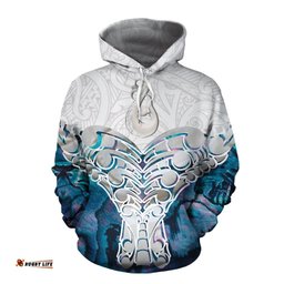 Whale Tail Manaia New Zealand Hoodie