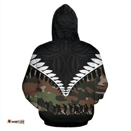 New Zealand Lest We Forget Hoodie Camo