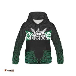 Aotearoa Rugby Hoodie Kia Kaha Stay Strong