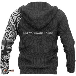 New Zealand ANZAC Hoodie, Lest We Forget Maori Tattoo Pullover Hoodie Customized