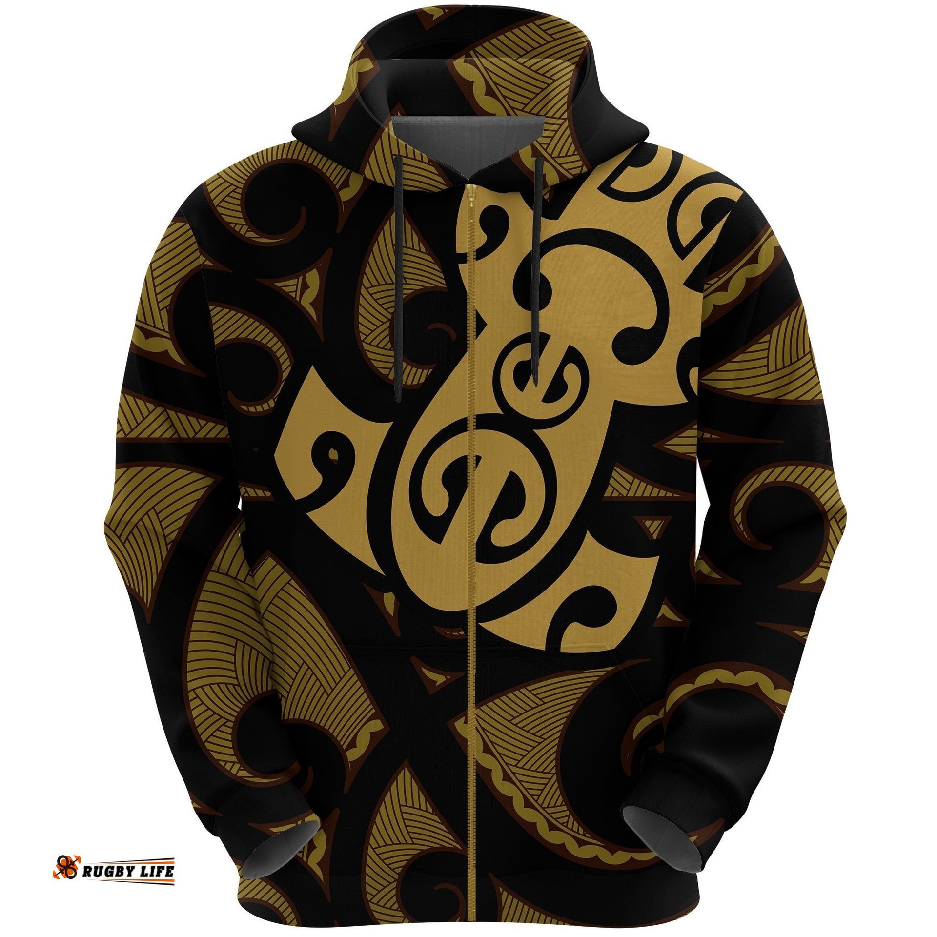 Maori Dirt Mangopare Zip Hoodie
