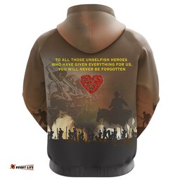 ANZAC Hoodie, Keep The Spirit Alive Pullover Hoodie