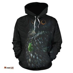 Maori Morepork New Zealand Hoodie