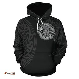Maori Tiki Hoodie Dane Robertson