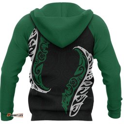 Aotearoa New Zealand Hoodie Silver Fern