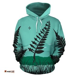 ANZAC Silver Fern New Zealand Hoodie