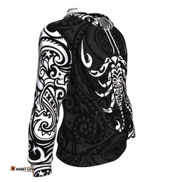 Scorpio Zodiac Hoodie Maori Tattoo