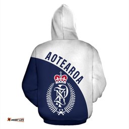 Aotearoa Zip Up Hoodie Wave Style 02