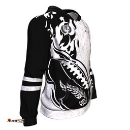 Aotearoa Rugby Flame 2019 Hoodie Black