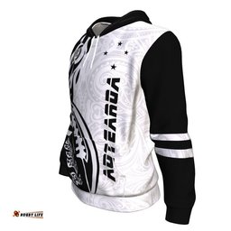 Aotearoa Rugby Flame 2019 Hoodie Black