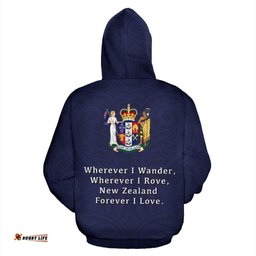 New Zealand Forever Hoodie Navy