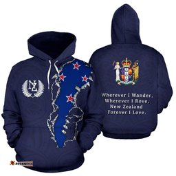New Zealand Forever Hoodie Navy