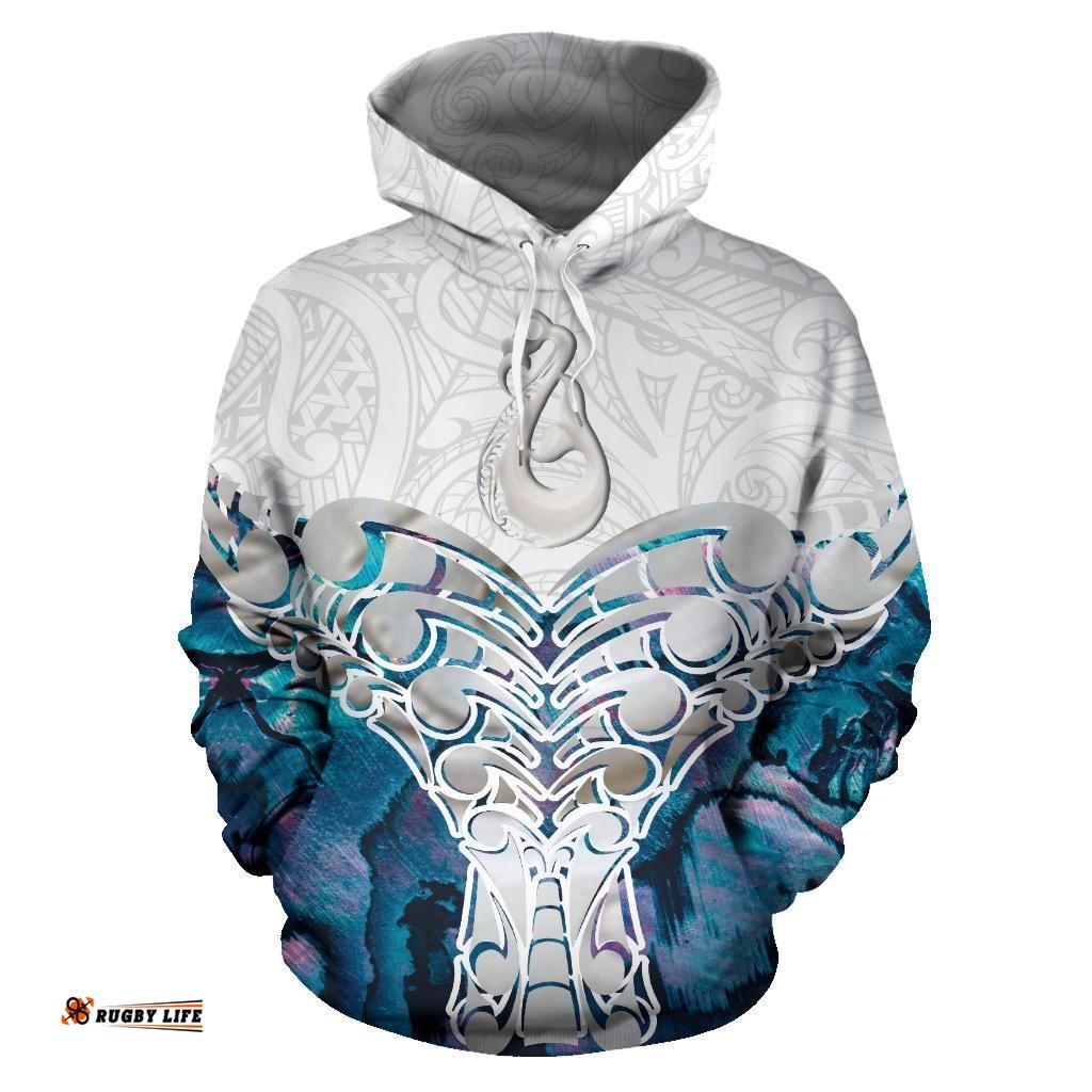 Whale Tail Manaia New Zealand Custom Hoodie