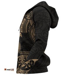 Aotearoa Hoodie Silver Fern Firefighter Style