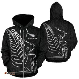 New Zealand Zip Up Hoodie Cricket