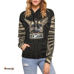 Rugby Aotearoa Tattoo Style All Over Hoodie