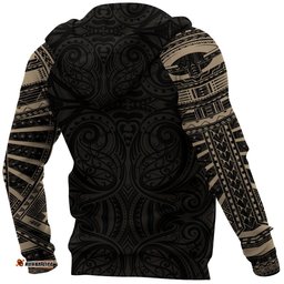 Rugby Aotearoa Tattoo Style All Over Hoodie