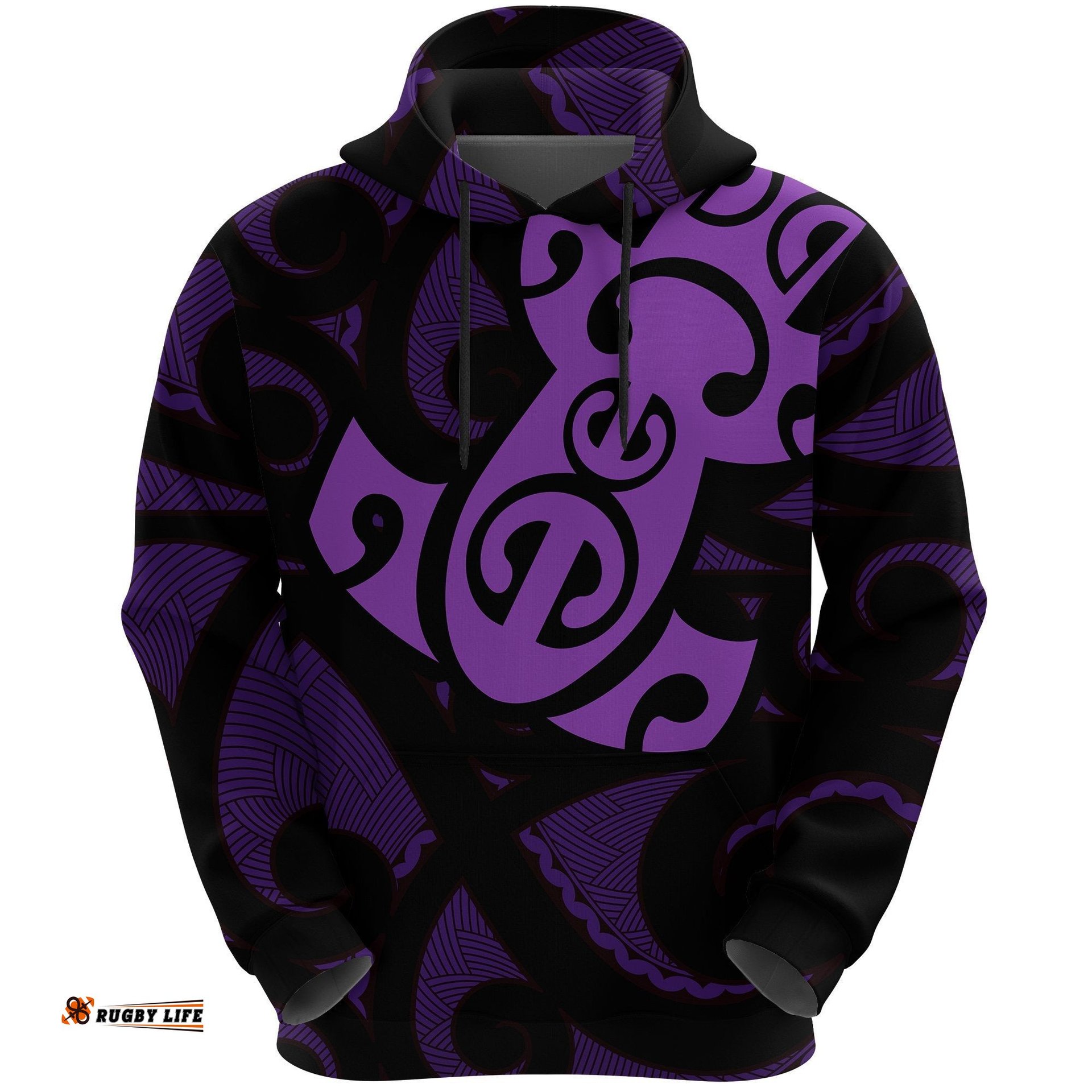 Maori Purple Mangopare Hoodie