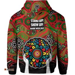 rabbitohs rugby hoodie naidoc week no2
