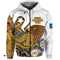 hawks australian football hoodie naidoc patterns