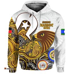 hawks australian football hoodie naidoc patterns