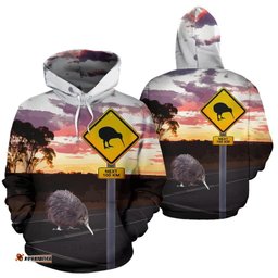 New Zealand Kiwi Sign Hoodie